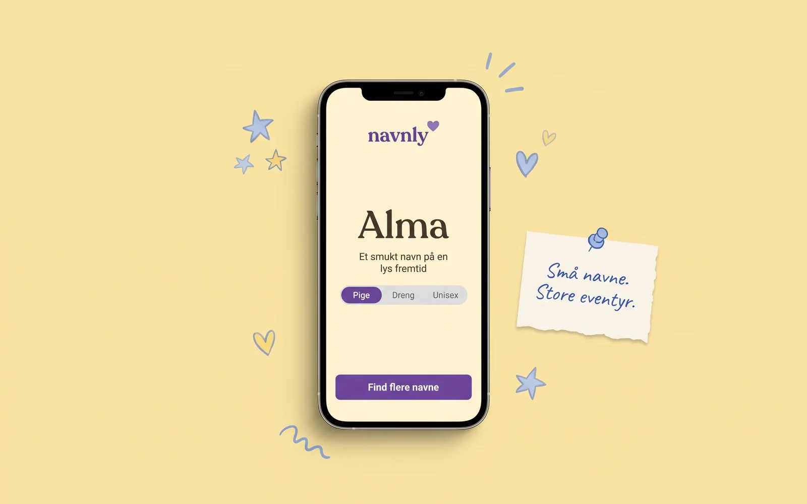 navnly, Danish baby name app